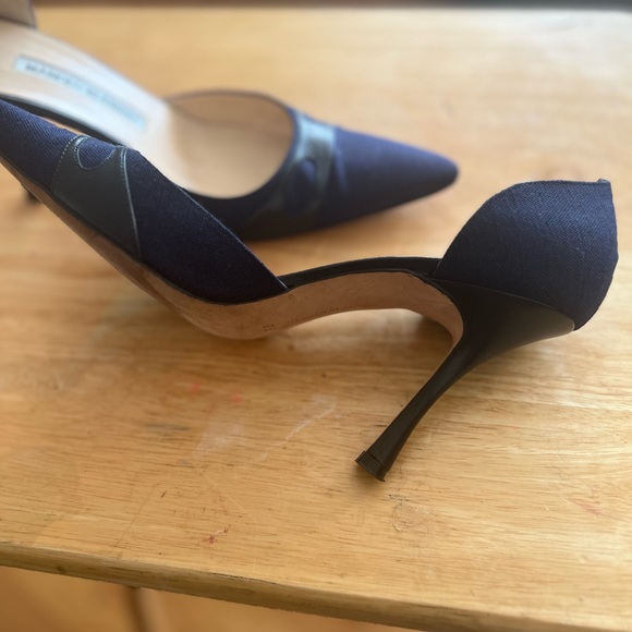 Manolo Blahnik beautiful heels size38 in excellent used condition - Picture 8 of 13